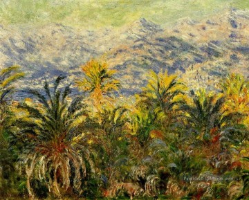 Palmiers à Bordighera Claude Monet Peinture à l'huile